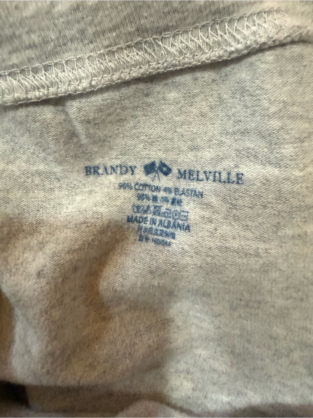 Brandy Melville Priscilla Fold-Over Pants - Picture 3 of 3